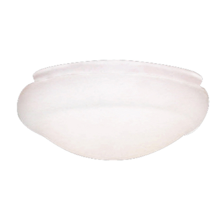 10-in H 10-in W White Frost Globe Ceiling Fan Light Shade