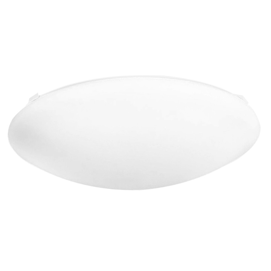 12.598-in W White LED Ceiling Flush Mount Light