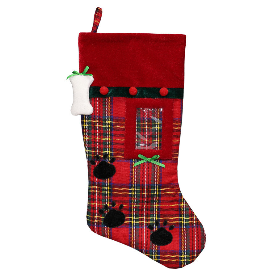19-in Pet Christmas Stocking