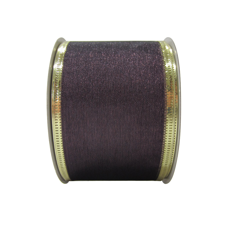 2.5-in W x 30-ft L Purple Solid Ribbon