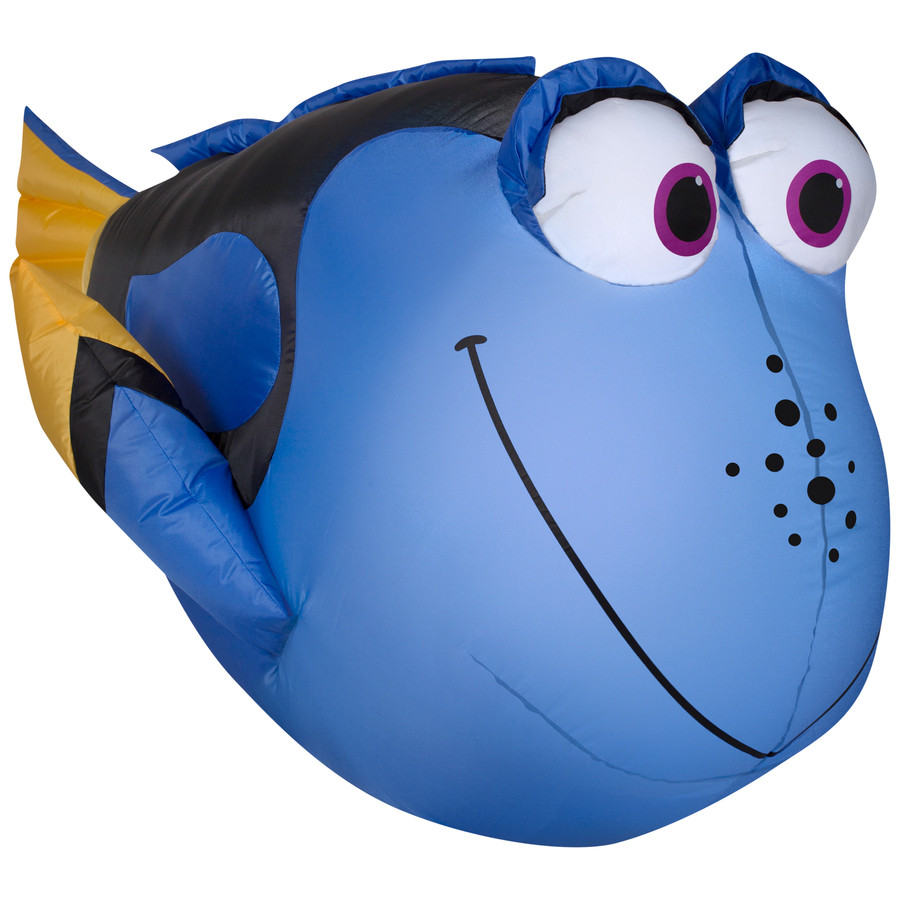 2.95-ft x 2.23-ft Lighted Dory Christmas Inflatable