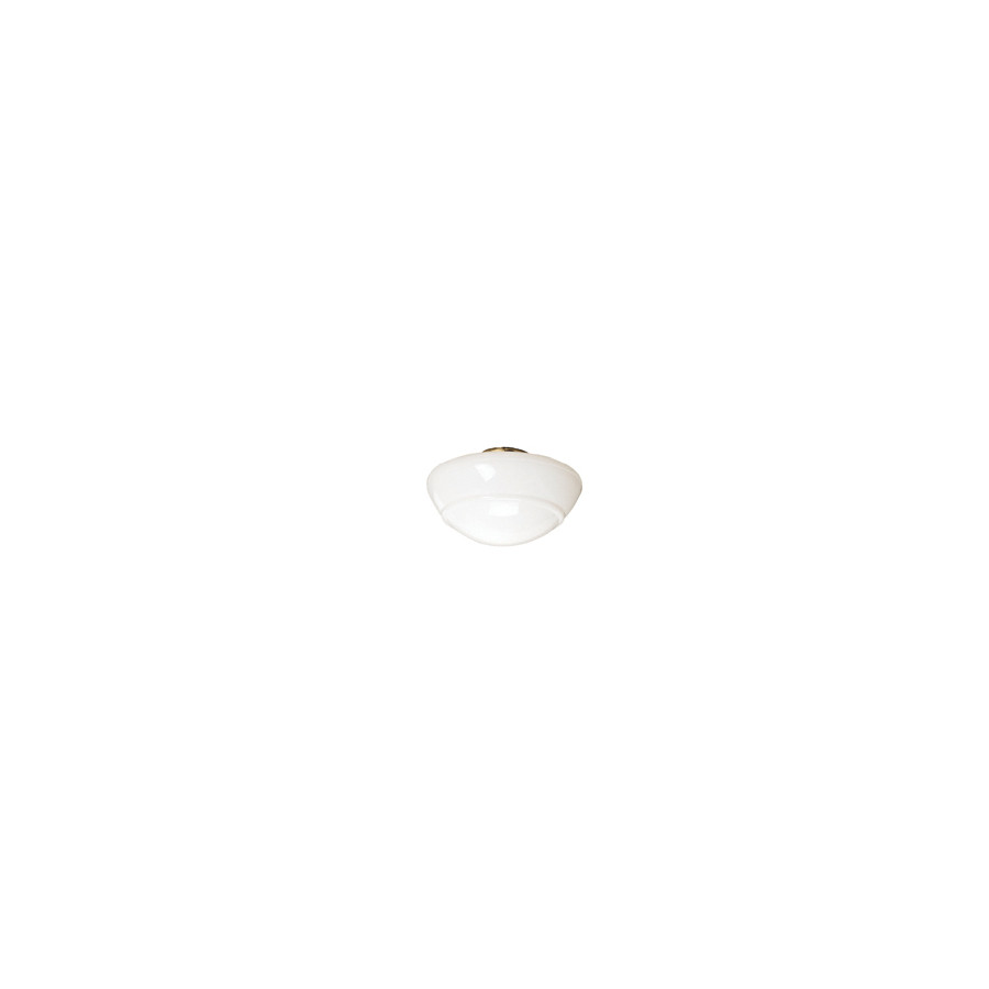 5.5-in H 10.5-in W White Opal Schoolhouse Ceiling Fan Light Shade