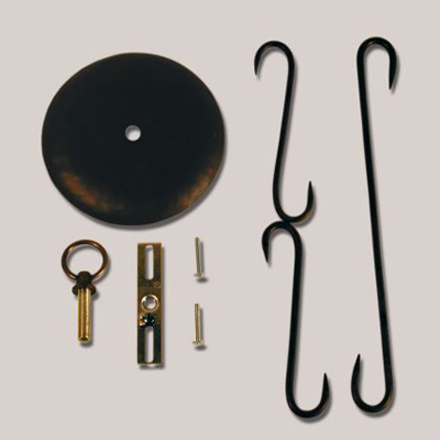 6-in Dark Bronze Hanging Light Mounting Kit