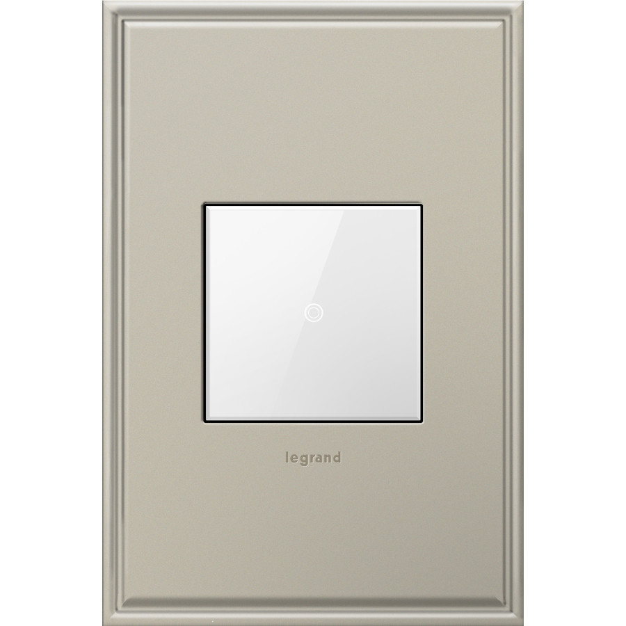 adorne Touch 1-Switch 15-Amp Single Pole 3-Way White Indoor Touch Light Switch