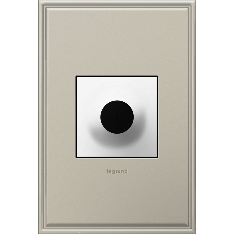 adorne Wave 1-Switch 15-Amp Single Pole 3-Way White Indoor Touchless Light Switch