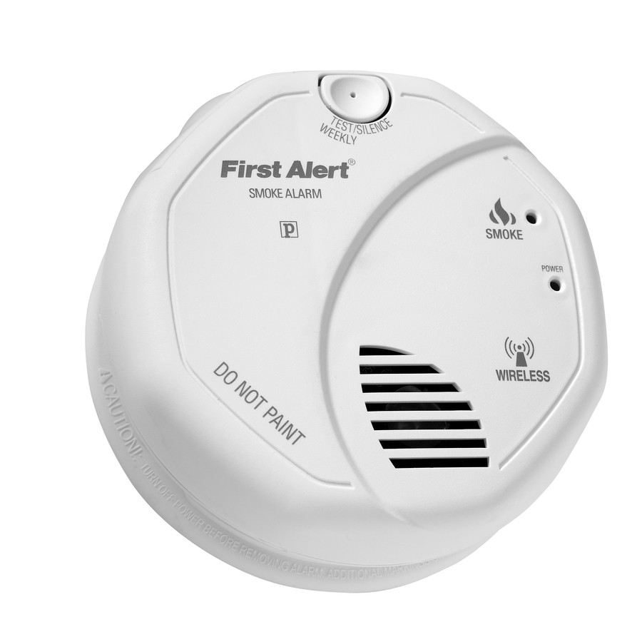 Battery-Powered 3-Volt Smoke Detector (Works With Iris)