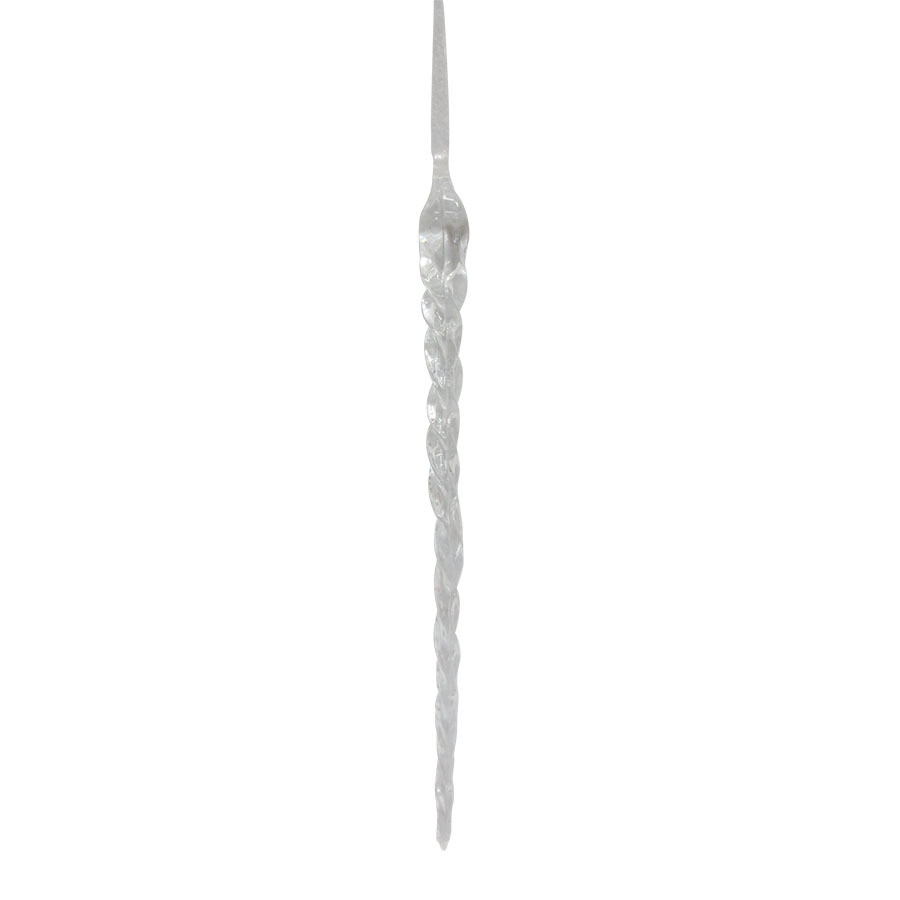 Clear Icicle Ornament