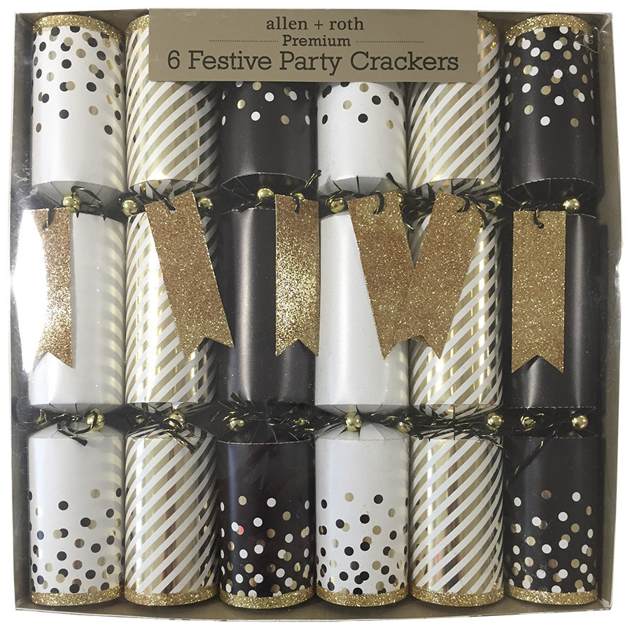 Dots and Stripes Christmas Crackers