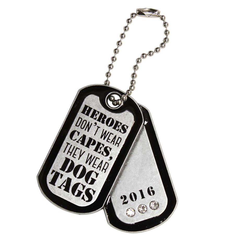 Hero/Capes dog tags