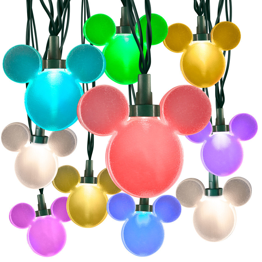 LightShow 24-Count 23-ft Multi-Function Multicolor Mini LED Plug-in Christmas String Lights