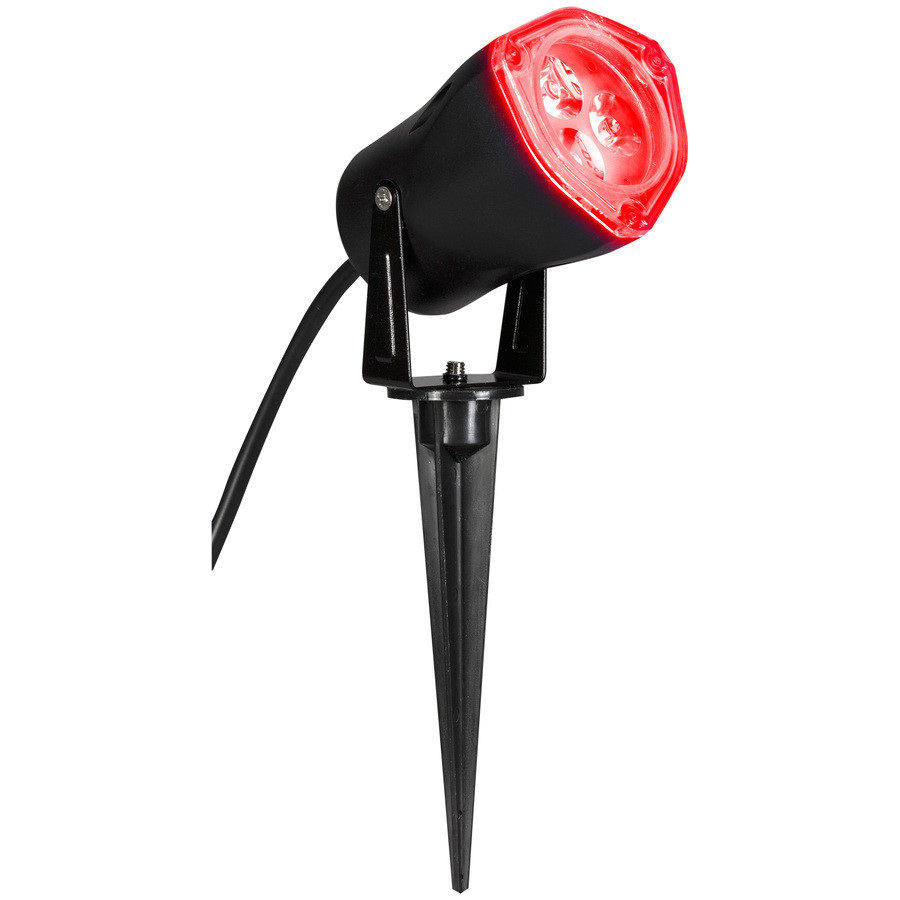 LightShow Constant Red LED Solid Christmas Spotlight Projector