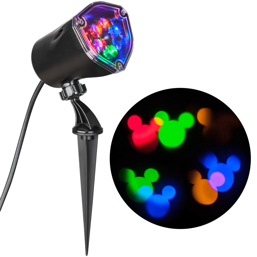 LightShow Swirling Multicolor LED Multi-Design Christmas Spotlight Projector