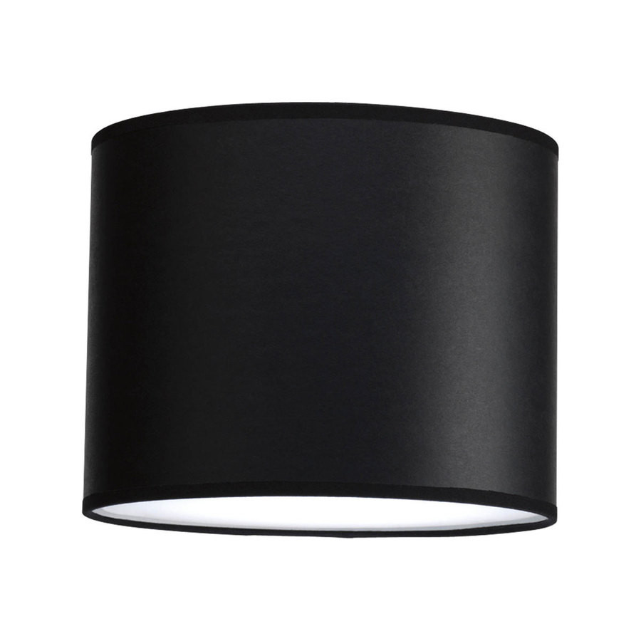 Markor 8-in H 10-in W Black Parchment Cylinder Pendant Light Shade