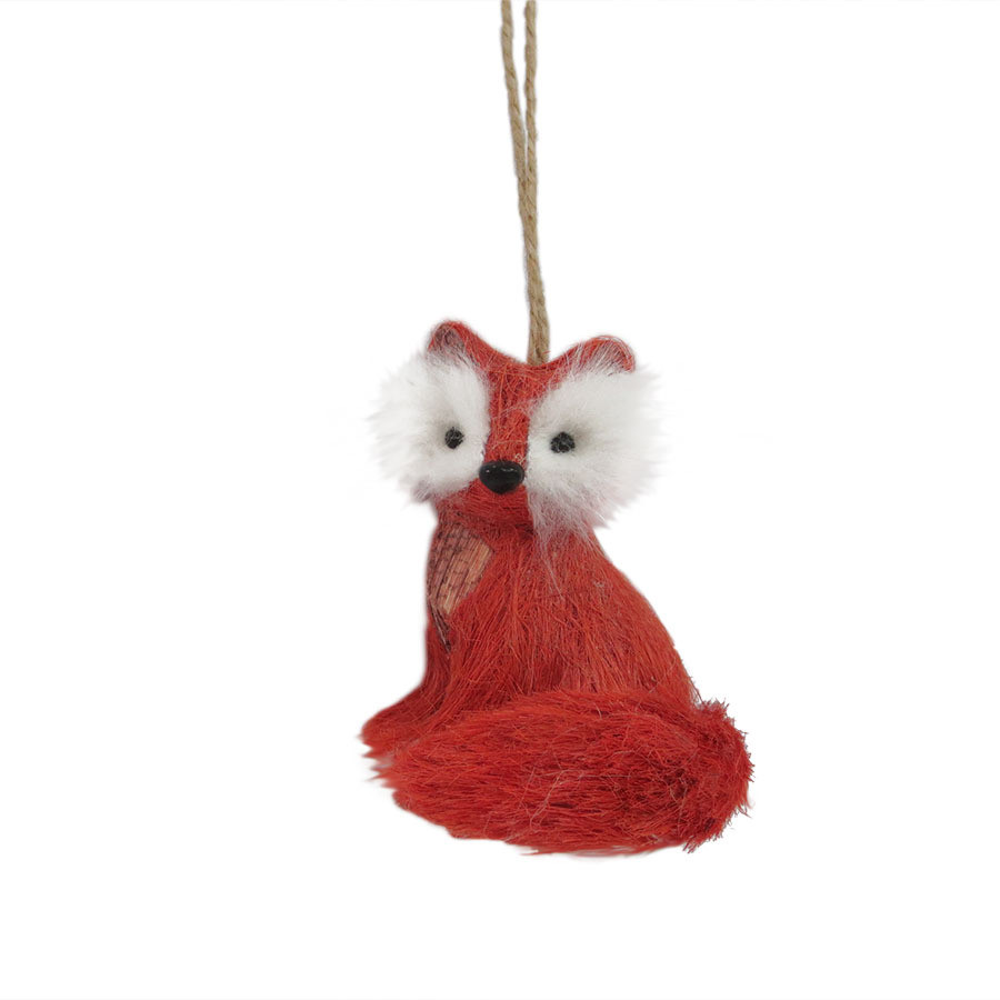 Orange Fox Ornament
