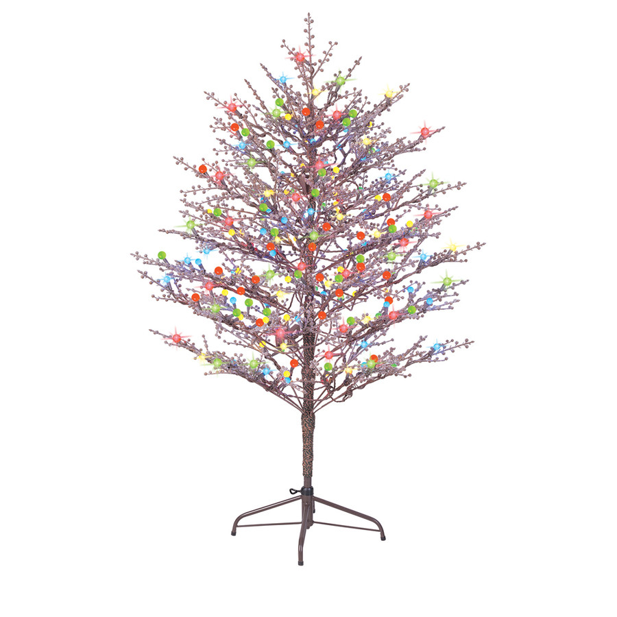 Pre-Lit Tree Tree with Constant Multicolor LED Lights