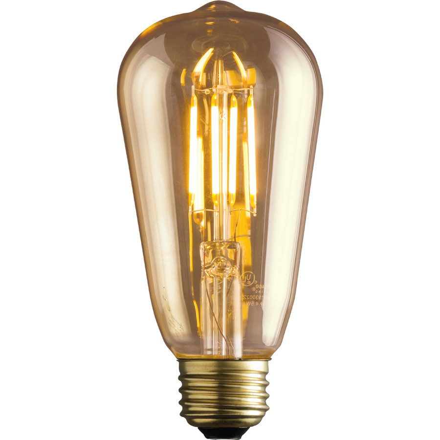 Vintage 60W Equivalent Dimmable Amber Vintage LED Decorative Light Bulb