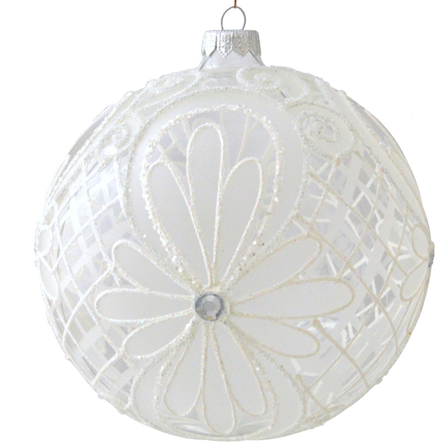 White Ball Ornament