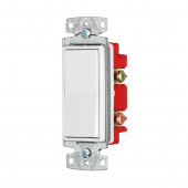 1-Switch 15-Amp 4-Way White Indoor Rocker Light Switch