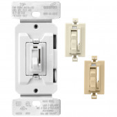1-Switch Single Pole 3-Way Color Change Kit La-Wh-Iv Indoor Toggle Dimmer