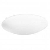 12.598-in W White LED Ceiling Flush Mount Light