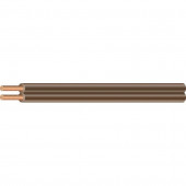 16-AWG 2-Conductor Brown Lamp Cord (By-the-Foot)