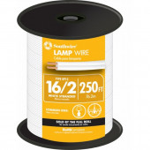 250-ft 16-AWG 2-Conductor White Lamp Cord
