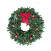 34-in Fresh Fraser Fir Christmas Wreath