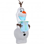 4-ft x 2.06-ft Lighted Olaf Christmas Inflatable