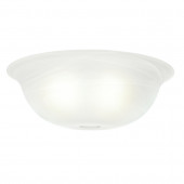 4.375-in H 12.75-in W Swirled Marble Marbleized Glass Bowl Ceiling Fan Light Shade
