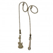 7-in Brushed Nickel Steel Pull Chain