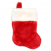 7-in Red Traditional Christmas Stocking