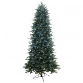 7.5-ft Pre-Lit Aspen Fir Artificial Christmas Tree with Color Changing LED Lights