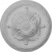 Acanthus 11.375-in x 11.375-in Polyurethane Ceiling Medallion