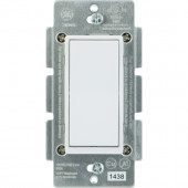 Add-On Rocker Switch for Z-Wave Light, Fan and Dimmer Switches, Includes White and Almond Rockers