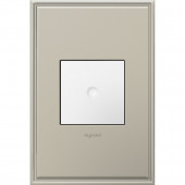adorne Push 1-Switch 15-Amp Single Pole 3-Way White Indoor Push Light Switch