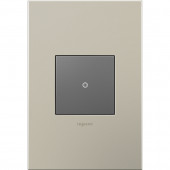 adorne Softap 1-Switch 15-Amp Single Pole 3-Way Magnesium Indoor Tap Light Switch