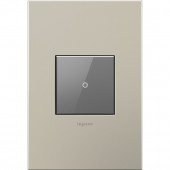 adorne Touch 1-Switch 15-Amp Single Pole 3-Way Magnesium Indoor Touch Light Switch