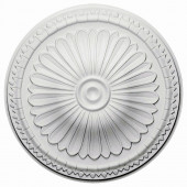 Alexa 15-in x 15-in Polyurethane Ceiling Medallion