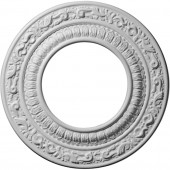 Andrea 8.125-in x 8.125-in Polyurethane Ceiling Medallion