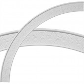 Bedford 2.75-in x 44.5-in Quarter Polyurethane Ceiling Ring