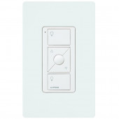 Caseta 1-Switch Double Pole 3-Way/4-Way Wireless White Indoor Remote Control Light Switch