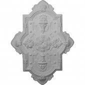 Cathedral 29.125-in x 38.125-in Polyurethane Ceiling Medallion