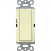 Claro 1-Switch 15-Amp 4-Way Almond Indoor Push Light Switch