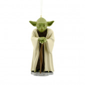 Dark Green Yoda Ornament