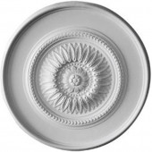 Floral 41.125-in x 41.125-in Polyurethane Ceiling Medallion