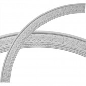 Palmetto 4.25-in x 71.25-in Quarter Polyurethane Ceiling Ring