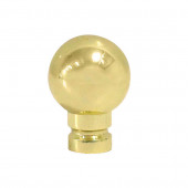 Polished Brass Lamp Finial