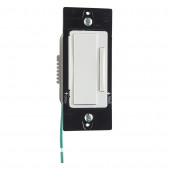 Radiant 1-Switch 450-Watt Single Pole 3-Way White Indoor Rocker Dimmer
