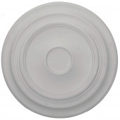 Traditional 24.375-in x 24.375-in Polyurethane Ceiling Medallion