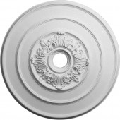 Traditional 26-in x 26-in Polyurethane Ceiling Medallion